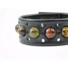 Exclusive leather bracelet Tiger&#039;s eye