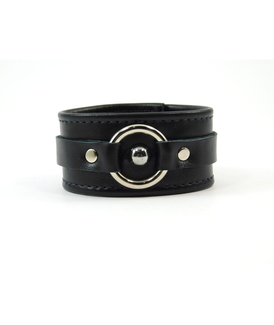 Exclusive Hematite leather bracelet