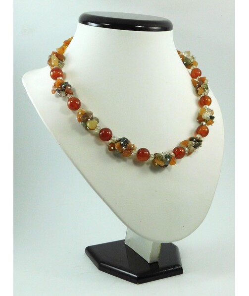 Exclusive necklace "Julia" carnelian