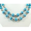 Exclusive necklace &quot;Turquoise dew&quot;