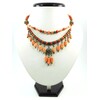 Exclusive necklace &quot;Antique 2&quot; Coral