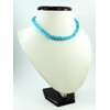 Blue cat&#039;s eye necklace