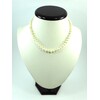 Necklace White pearls 6mm 43cm													