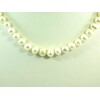 Necklace White pearls 6mm 43cm													