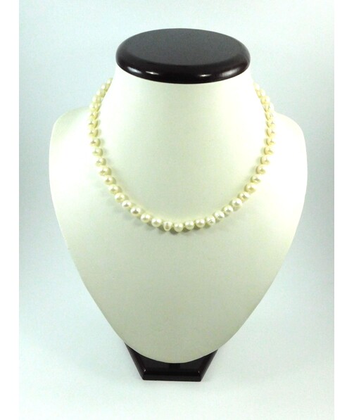 Necklace made of vulzik pearls 8mm 46cm		