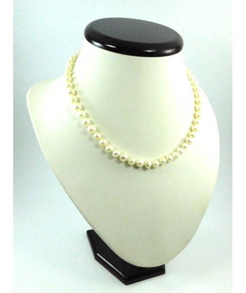 Necklace made of vulzik pearls 8mm 46cm		