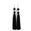 Aventurine tassel earrings