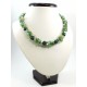 Эксклюзивное ожерелье Агат зеленый