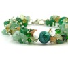 Exclusive green Agate bracelet