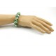 Эксклюзивный браслет Агат зеленый