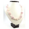 Exclusive necklace &quot;Blooming paradise&quot; Rose quartz