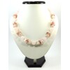 Exclusive necklace &quot;Carolina&quot; Rose quartz