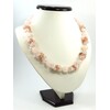 Exclusive necklace &quot;Carolina&quot; Rose quartz