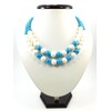 Exclusive necklace &quot;Heavenly fluff&quot; (&quot;Ethnic&quot; collection)