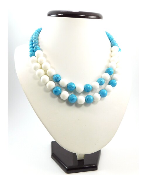 Exclusive necklace "Heavenly fluff" ("Ethnic" collection)