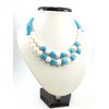 Exclusive necklace &quot;Heavenly fluff&quot; (&quot;Ethnic&quot; collection)