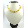 Round Citrine necklace