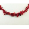 Necklace Coral twigs red