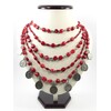 Exclusive necklace &quot;Coral dowry 3&quot; Coral