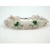 Exclusive bracelet &quot;Spring&quot;, Rose Quartz, Malachite