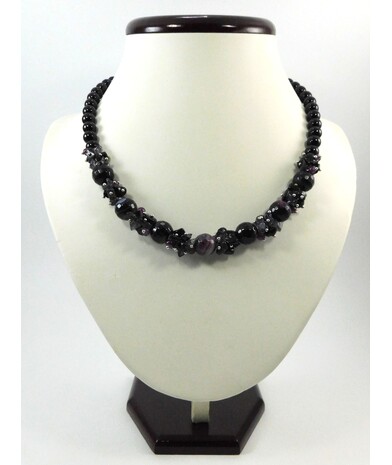 Exclusive purple Agate necklace