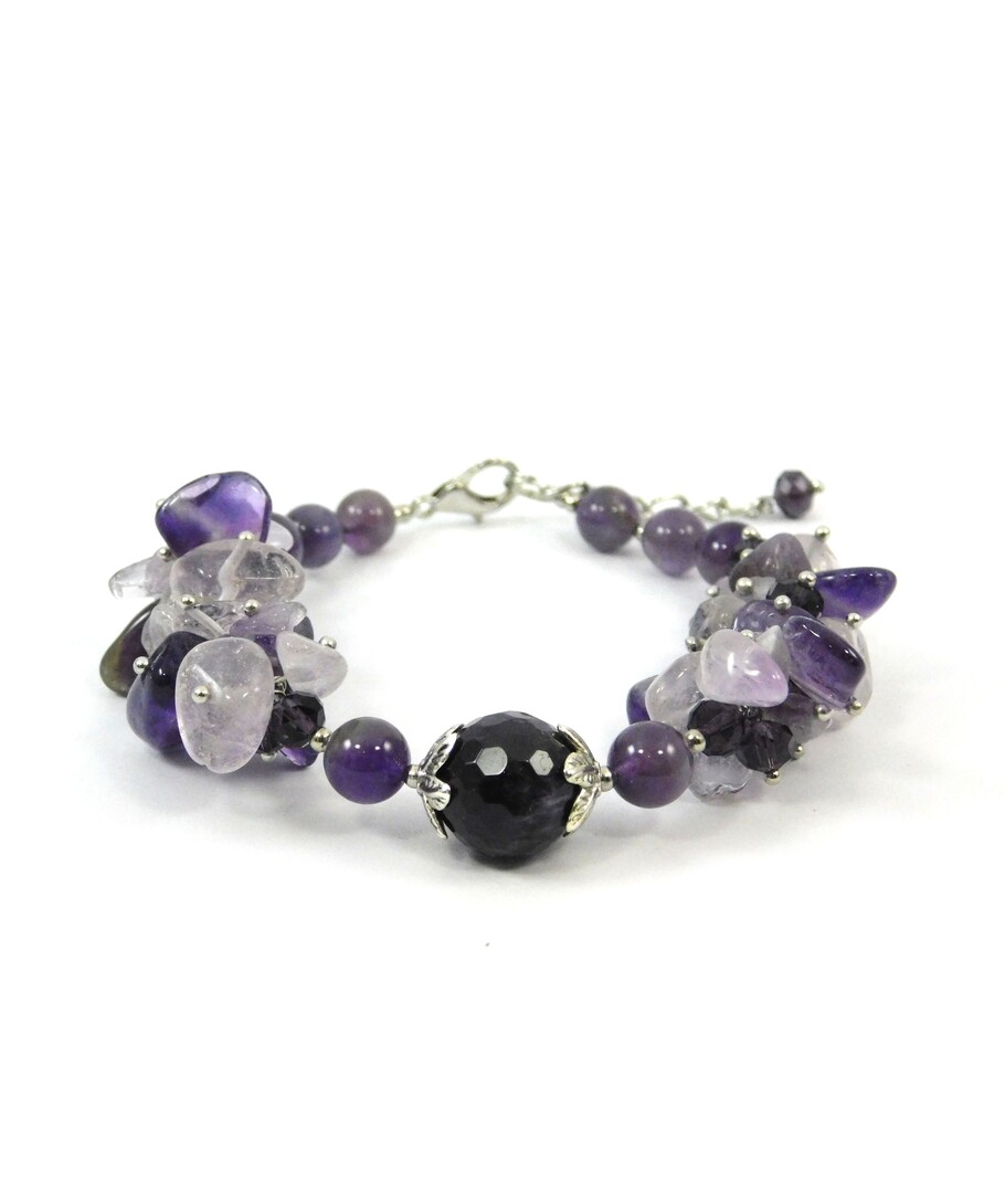 Exclusive bracelet "Merian", Amethyst