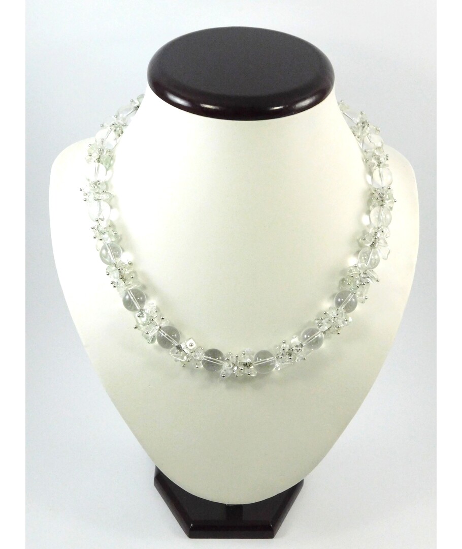 Exclusive necklace "Mountain Crystal" ("Colors" Collection)