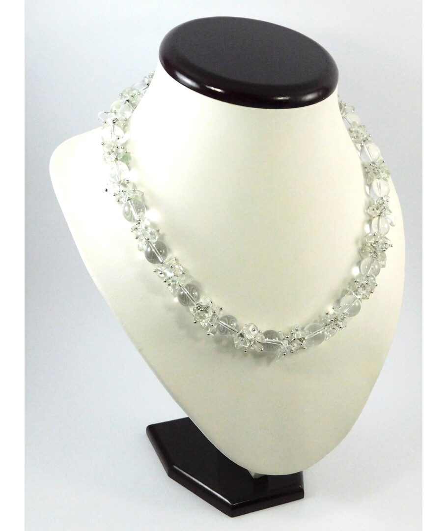 Exclusive necklace "Mountain Crystal" ("Colors" Collection)