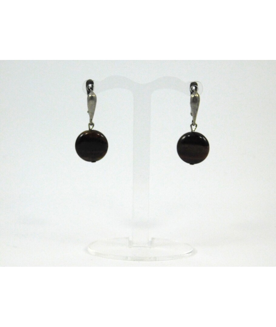 Exclusive bull's eye earrings