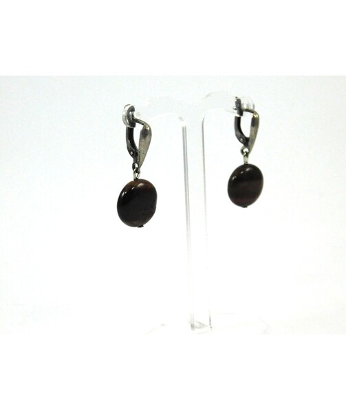 Exclusive bull's eye earrings