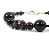 Exclusive bracelet &quot;Bordolino&quot;, Agate, Garnet