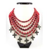 Exclusive necklace &quot;Queen&quot; Coral