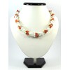 Exclusive frosted agate necklace (&quot;Colors&quot; collection)