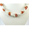 Exclusive frosted agate necklace (&quot;Colors&quot; collection)