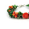 Exclusive bracelet Coral, Mother of pearl