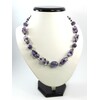 Exclusive necklace &quot;Lavender flower&quot; Amethyst