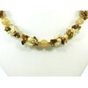 Exclusive necklace &quot;Honey caramel&quot; Rutile quartz (&quot;Colors&quot; collection)