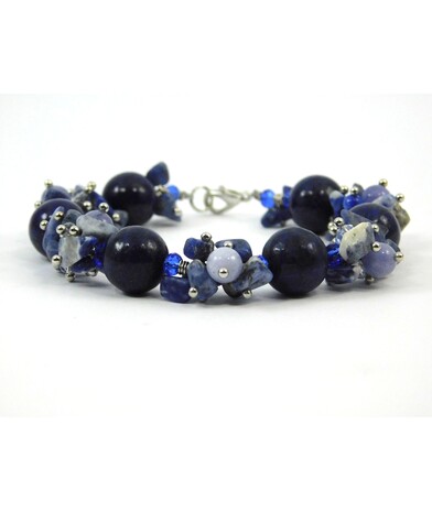 Exclusive lapis lazuli bracelet