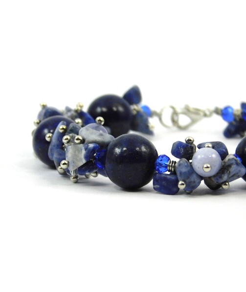 Exclusive lapis lazuli bracelet