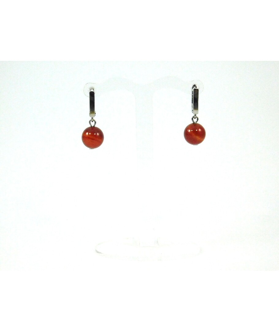 Exclusive carnelian earrings