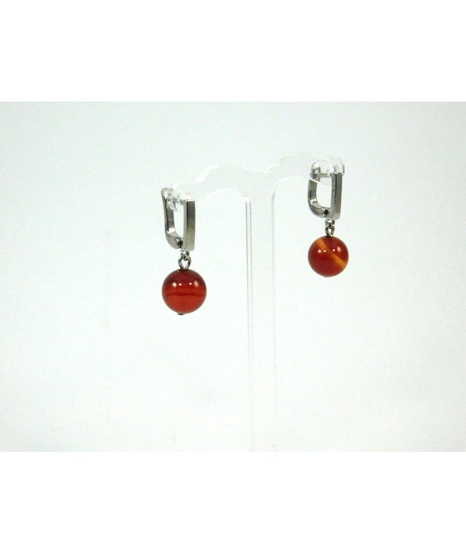 Exclusive carnelian earrings