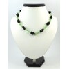 Exclusive necklace &quot;Molucella&quot; Onyx, Aventurine