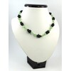 Exclusive necklace &quot;Molucella&quot; Onyx, Aventurine