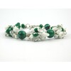 Exclusive bracelet &quot;Harmony&quot; Agate, Rock crystal