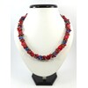 Exclusive necklace &quot;Legend of the Carpathians 3&quot; Coral (&quot;Colors&quot; Collection)