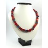 Exclusive necklace &quot;Legend of the Carpathians 3&quot; Coral (&quot;Colors&quot; Collection)