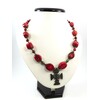 Exclusive coral necklace (Collection &quot;Ethnic&quot;)