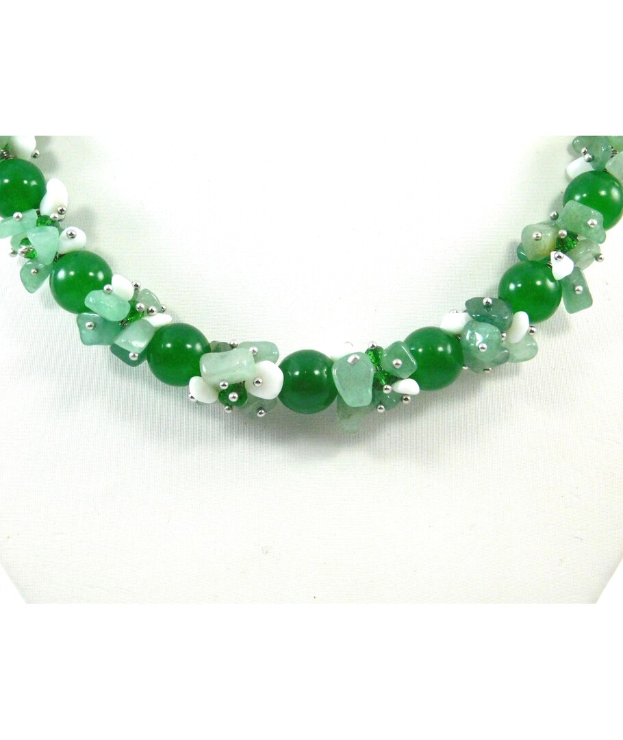 Exclusive Chrysoprase necklace