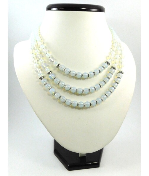 Exclusive necklace "Blue Veil 2" Moonstone