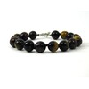 Exclusive bracelet Tiger&#039;s eye, Bull&#039;s eye, Hawk&#039;s eye